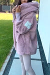 Women's Plush Hooded Jacket